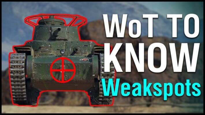 wot kv 1s weak spots