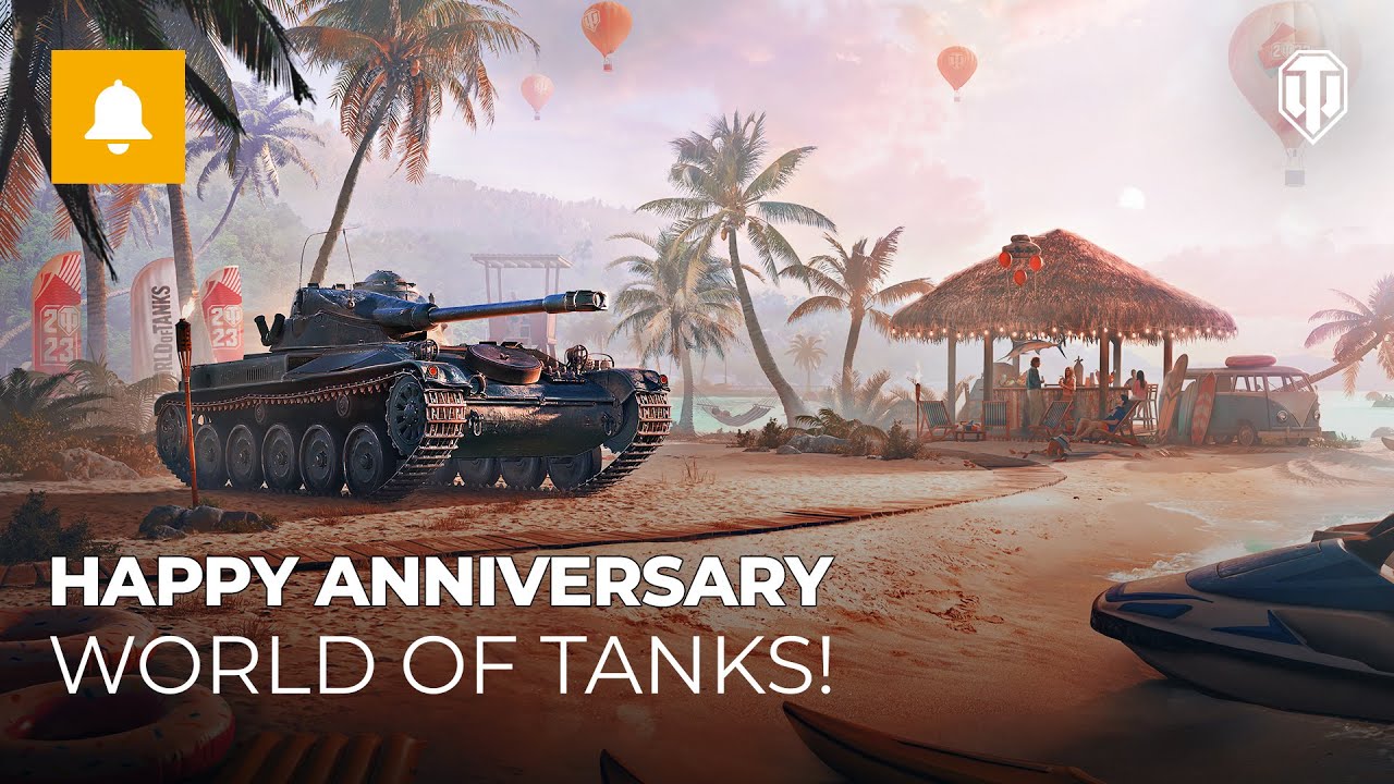 WoT News World of Tanks Anniversary Let's Celebrate Together